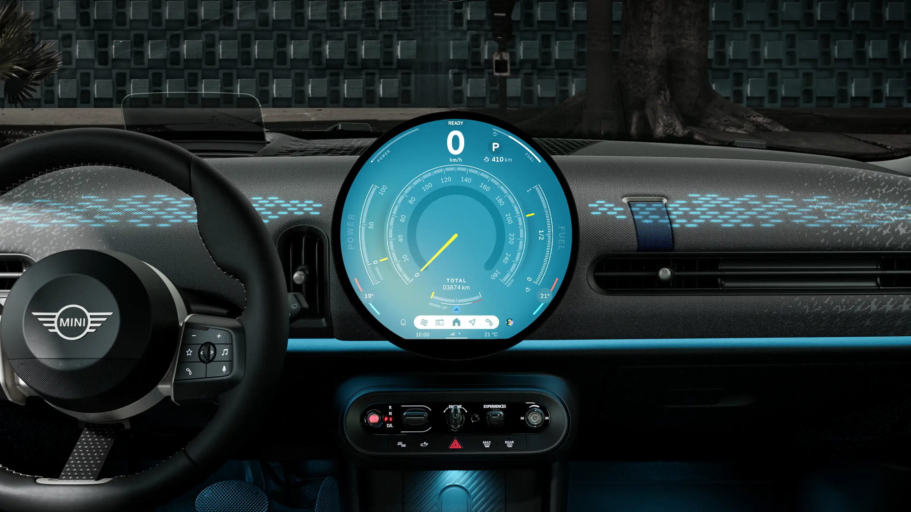 MINI Cooper Convertible – digitāla pieredze – core mode