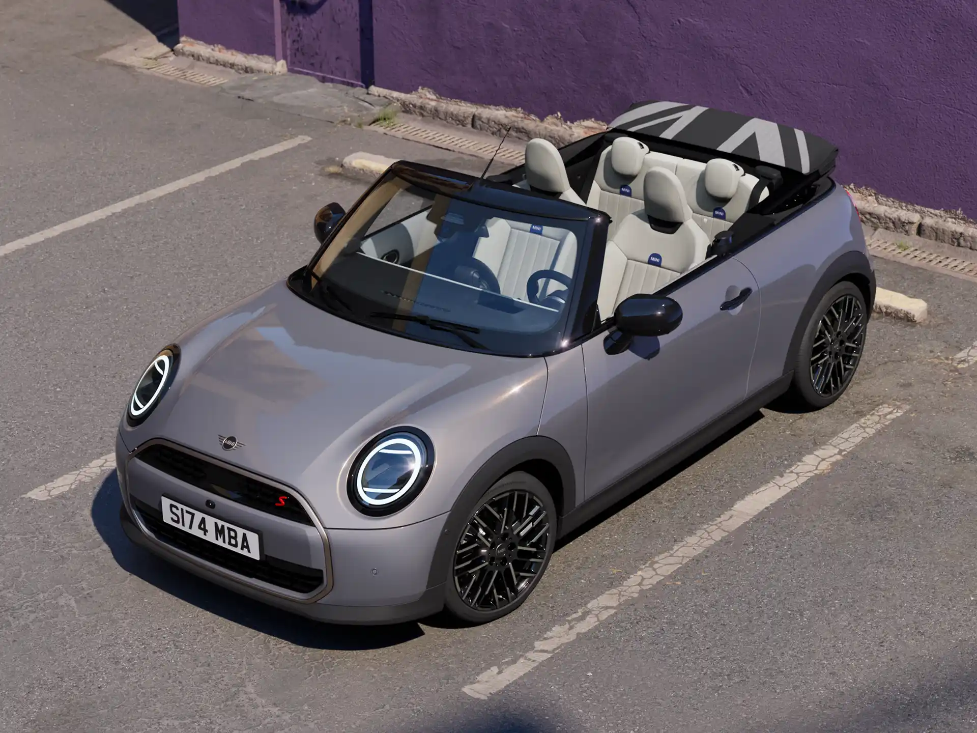 MINI Cooper Convertible – salons – sēdvietas