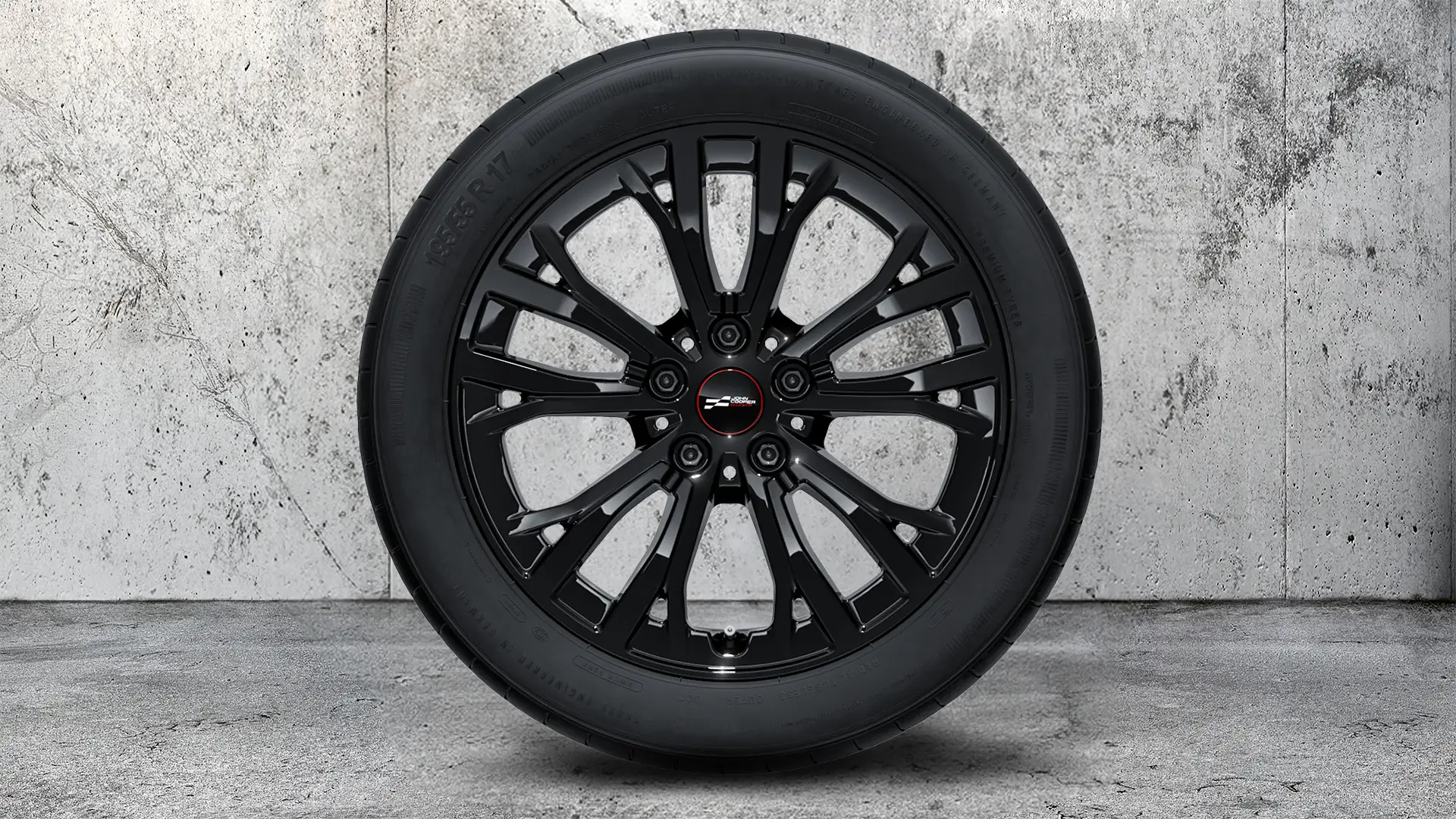 17 collu JCW Star spoke 991 – jet black uni